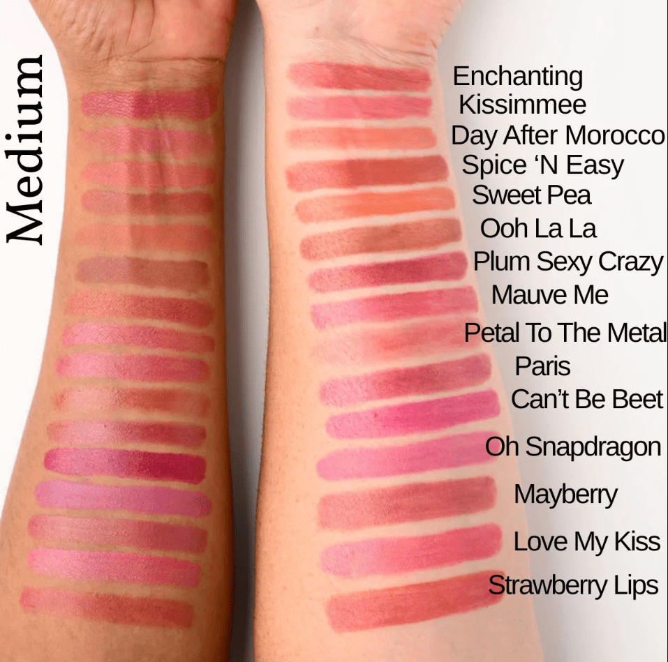 Red Apple Lipstick, Can't Be Beet Lipstick