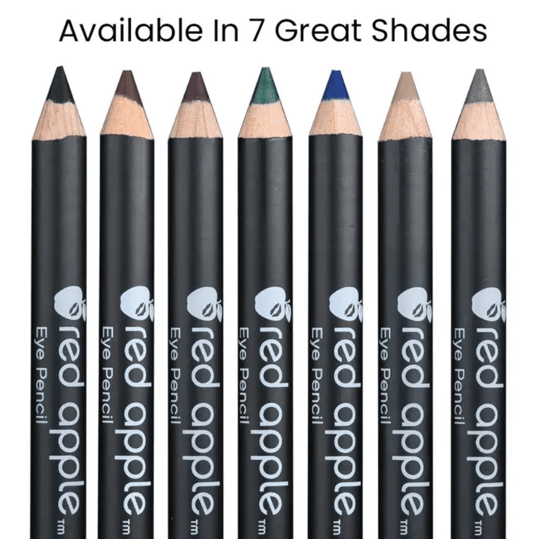 RED APPLE LIPSTICK Hypoallergenic, Black Eye & Brow Pencil