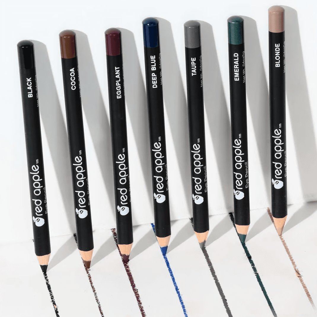 RED APPLE LIPSTICK Hypoallergenic, Cocoa Eye & Brow Pencil