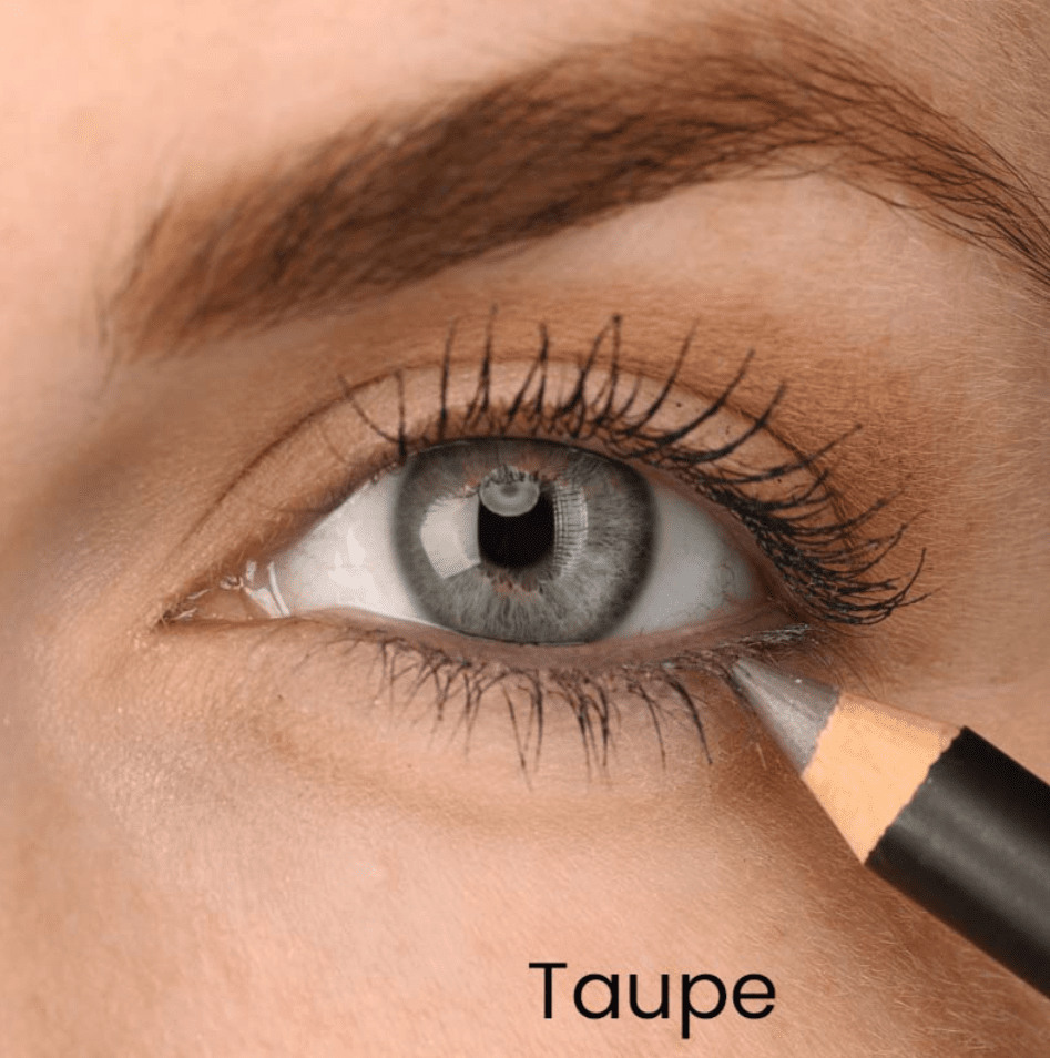 RED APPLE LIPSTICK Hypoallergenic, Taupe Eye & Brow Pencil