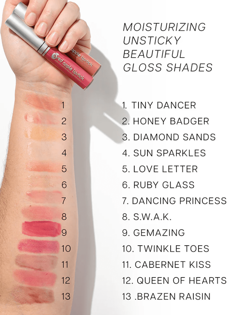 Red Apple Lipstick - Lip Gloss, Honey Badger