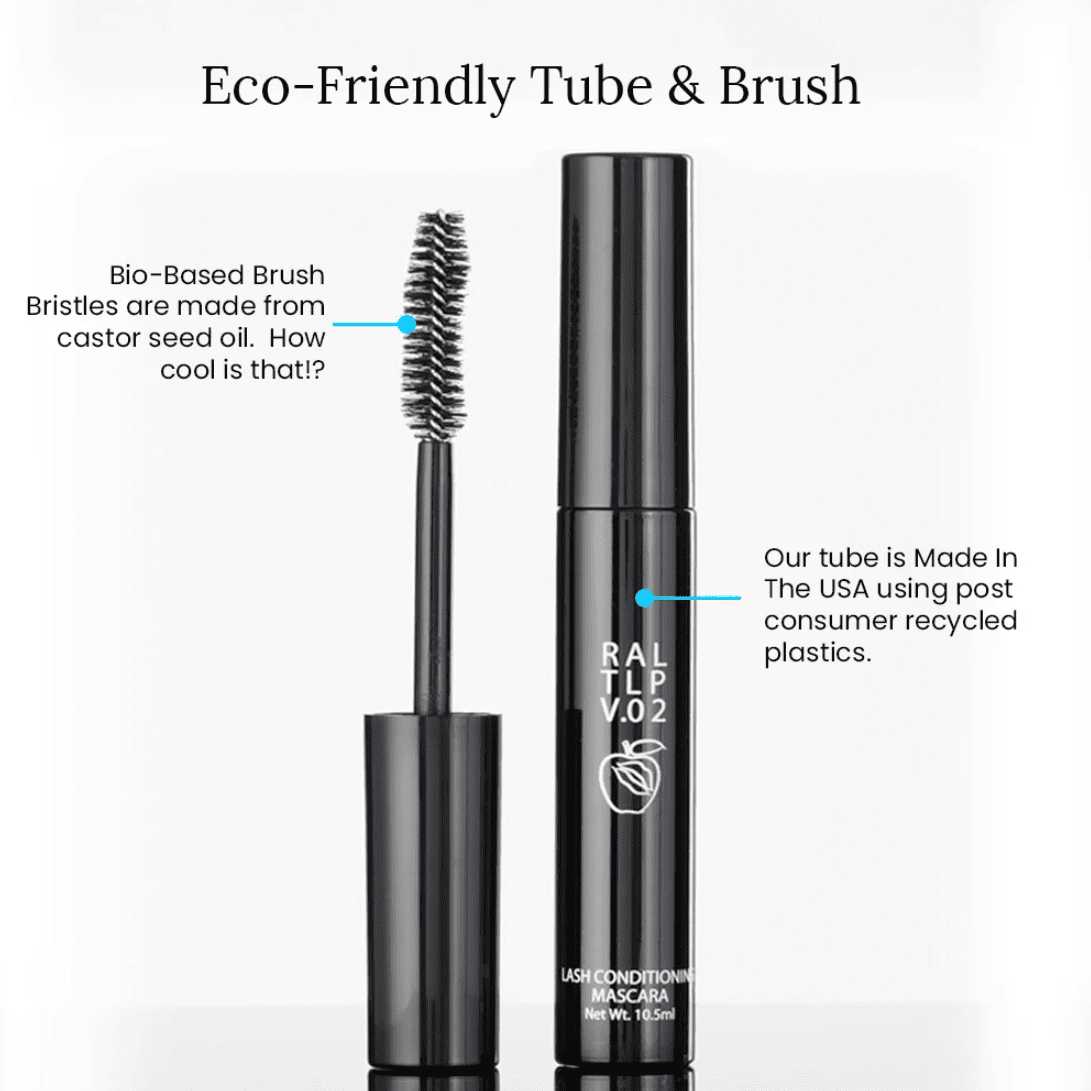 Red Apple Lipstick, Mascara - The Lash Project V.02, Black