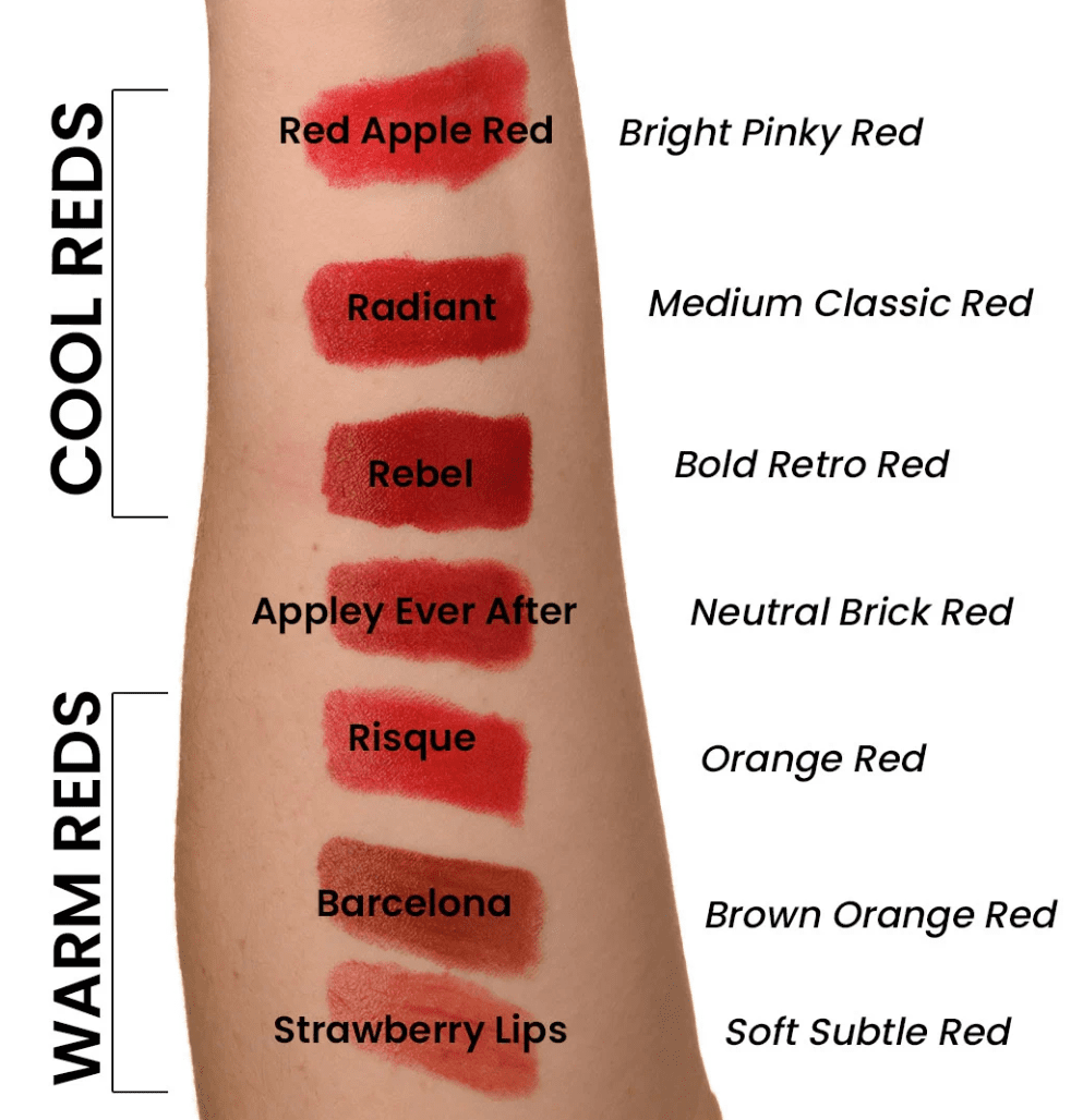 Red Apple Lipstick, Rebel Lipstick