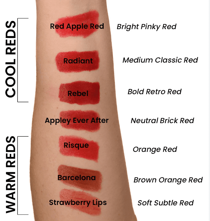 Red Apple Lipstick, Risque Lipstick