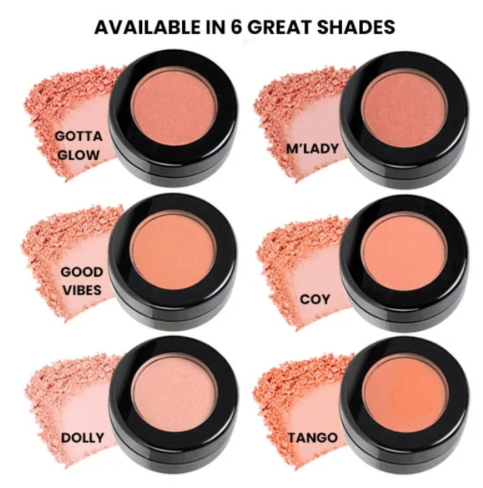 RED APPLE LIPSTICK'S, Non-Toxic Mineral Blushes & Bronzer - Dolly