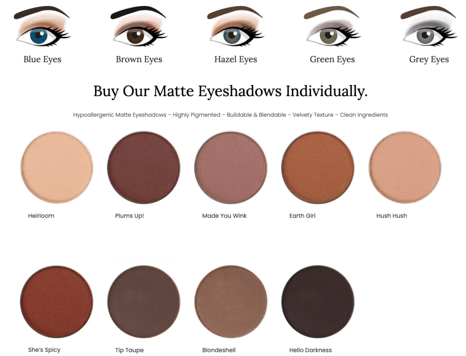 RED APPLE LIPSTICK, Tip Taupe Eyeshadow RED APPLE LIPSTICK, Tip Taupe Eyeshadow