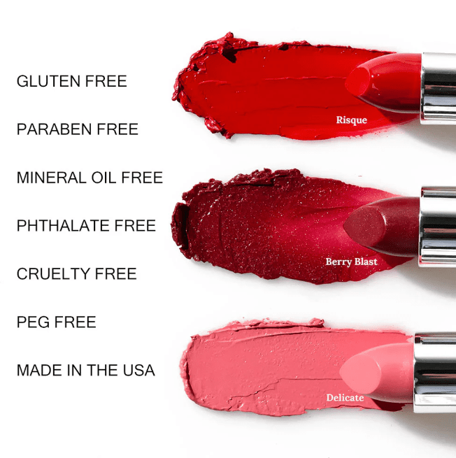 Red Apple Lipstick, Whispers Lipstick