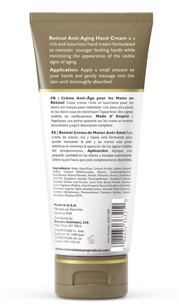 Retinol Anti-Aging Hand Cream [36321-000]