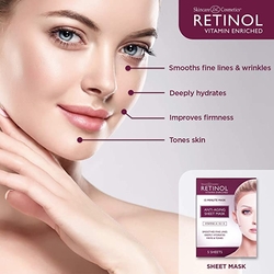RETINOL Anti-Aging Sheet Mask (5 Sheets)