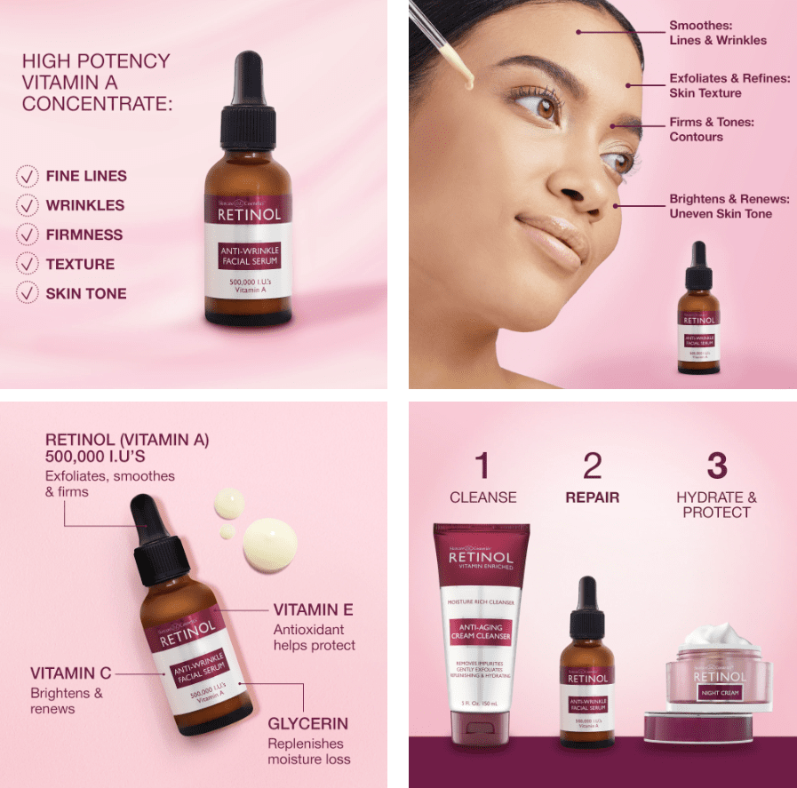 RETINOL Anti-Wrinkle Facial Serum [46411-000]