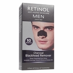 RETINOL Charcoal Blackhead Remover - for Men (6 strips)
