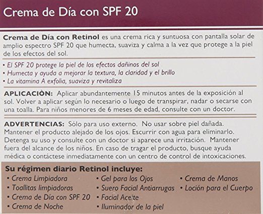 RETINOL Day Cream Broad Spectrum, SPF 20
