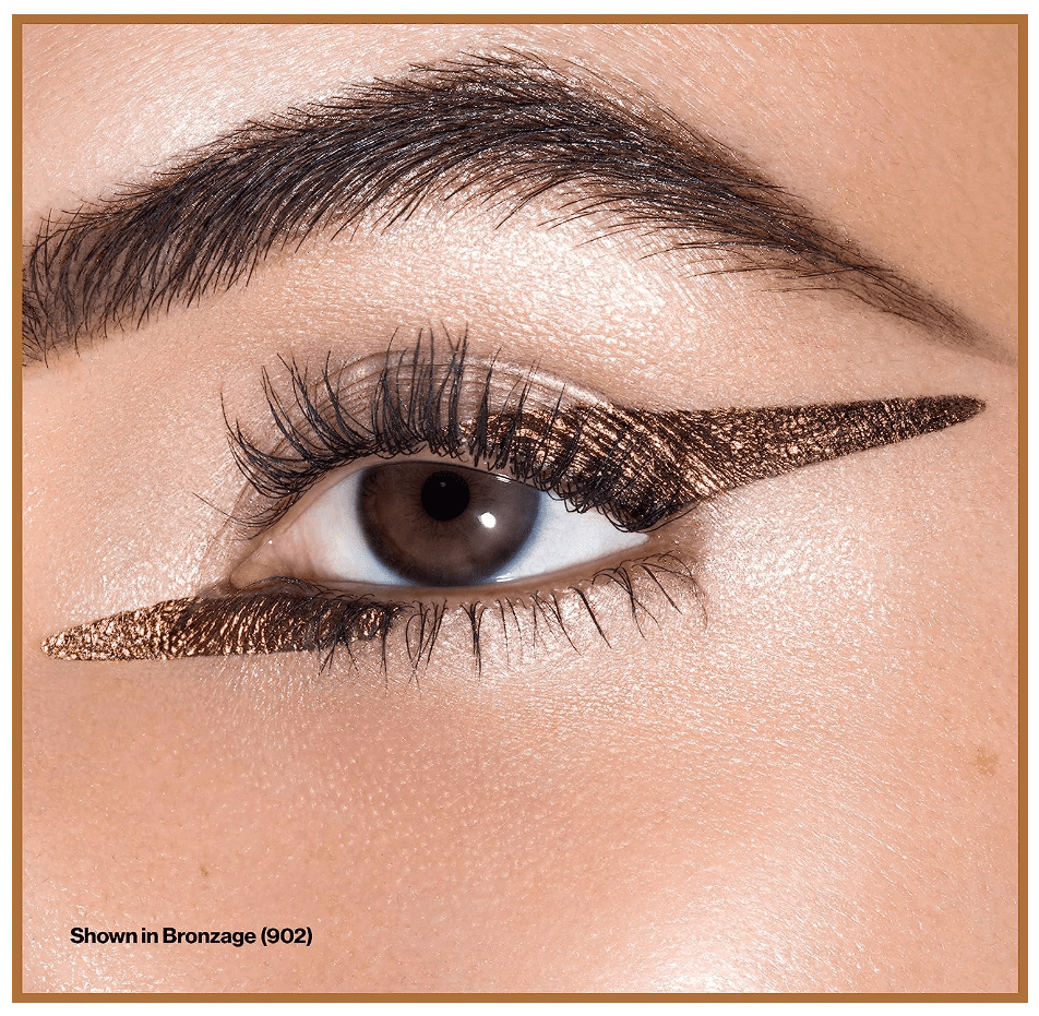 Revlon So Fierce! Chrome Ink Liquid Eyeliner - Bronzage 902