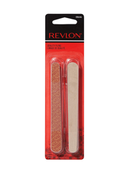 Revlon Compact Nail File, Dual Sided, Smooths & Shapes, Emery Boards, 24 Count [08646]
