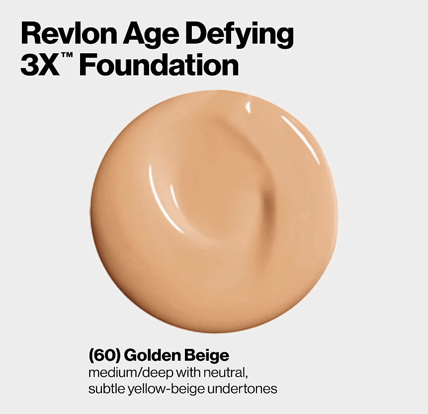 Revlon Age Defying 3X Foundation - Golden Beige 060