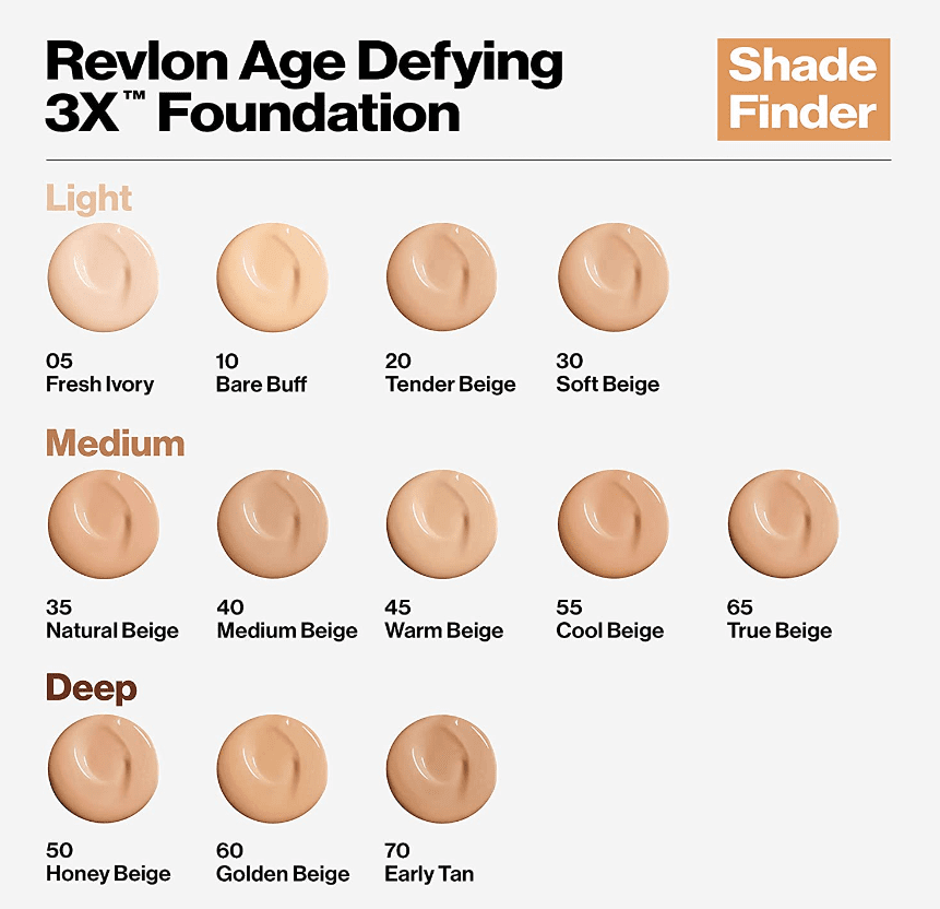 Revlon Age Defying 3X Foundation - Golden Beige 060