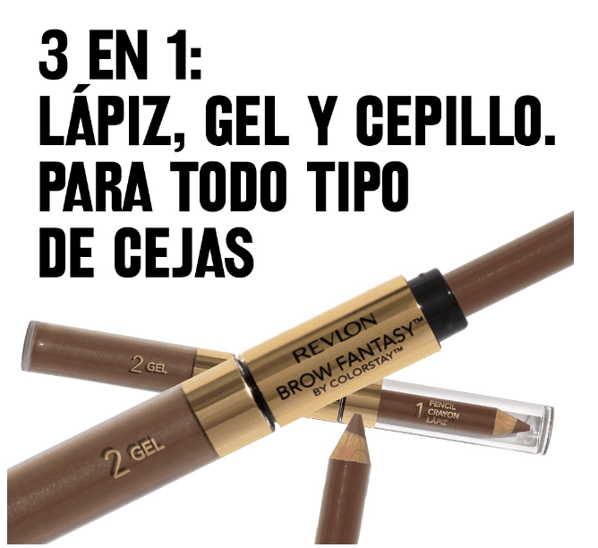Revlon Brow Fantasy Pencil & Gel, Brunette [105]