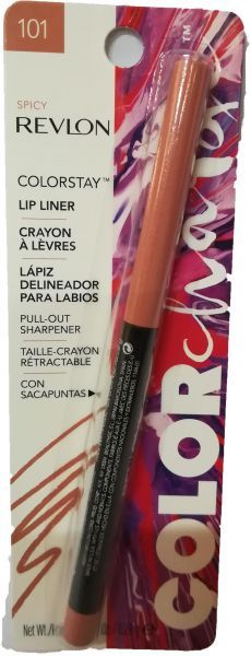 REVLON Color Charge Colorstay Lip Liner, Spicy 101