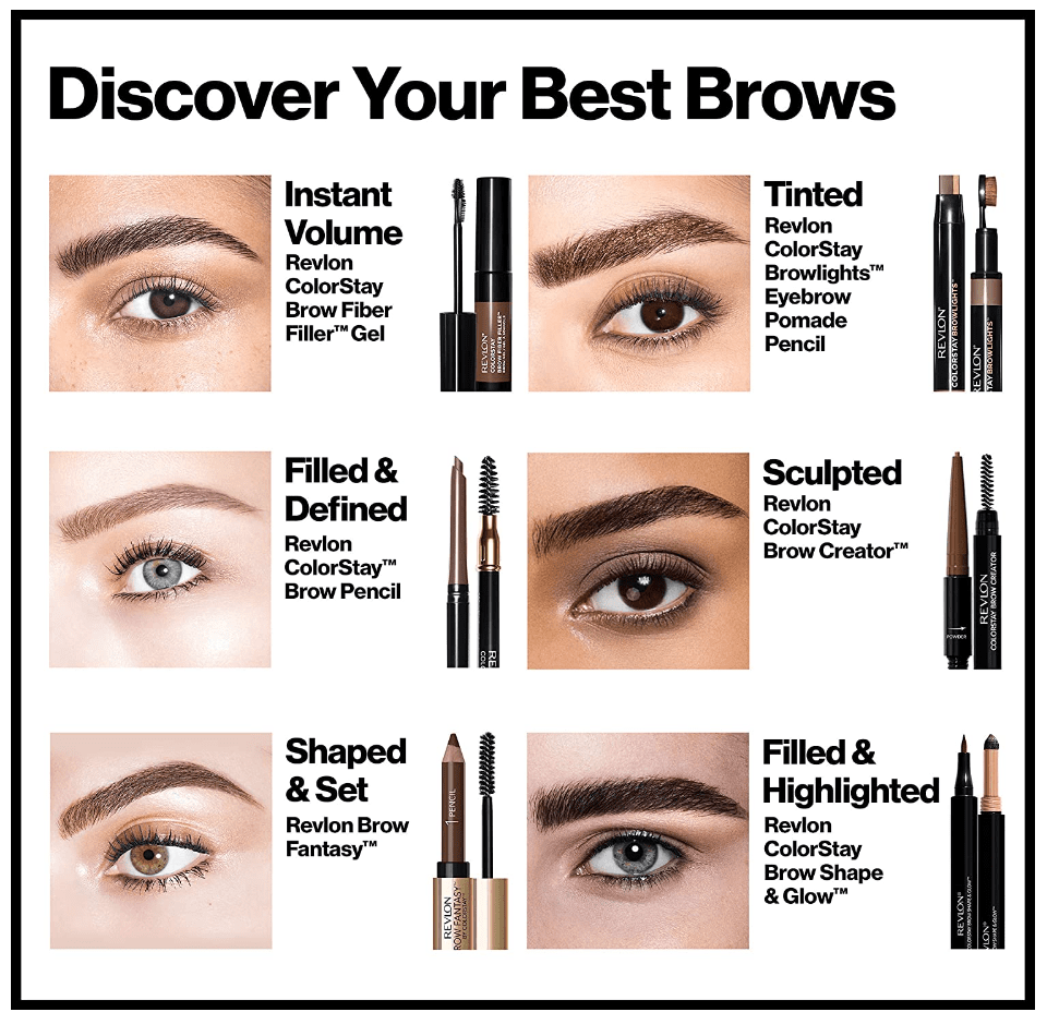 Revlon Colorstay Brow Pencil - Dark Brown 220