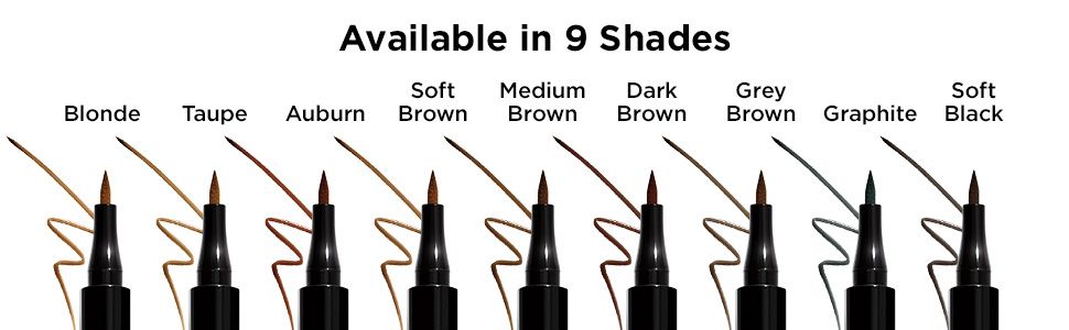 REVLON Colorstay Brow Shape and Glow, Soft Black 250