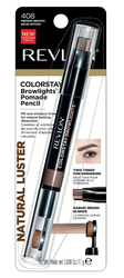 Revlon Colorstay Browlights Pencil, Eyebrow Pencil & Brow Highlighter, Medium Brown (408)