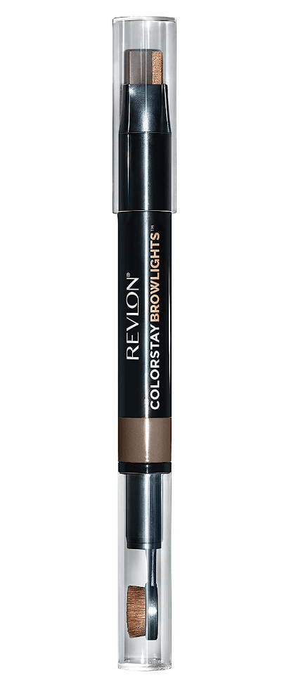Revlon Colorstay Browlights Pencil, Eyebrow Pencil & Brow Highlighter, Medium Brown (408) Revlon Colorstay Browlights Pencil, Eyebrow Pencil & Brow Highlighter, Medium Brown (408)