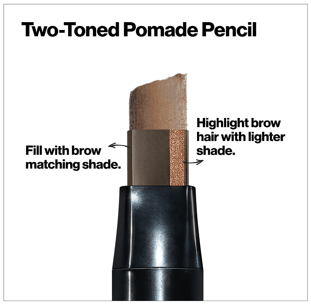 Revlon Colorstay Browlights Pencil, Eyebrow Pencil & Brow Highlighter, Medium Brown (408) Revlon Colorstay Browlights Pencil, Eyebrow Pencil & Brow Highlighter, Medium Brown (408)