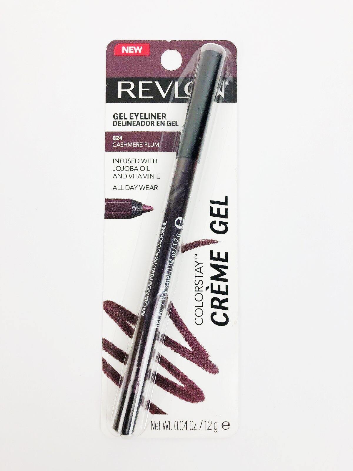 REVLON ColorStay Creme Gel Pencil - Cashmere Plum 824