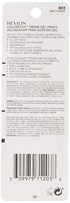 REVLON ColorStay Creme Gel Pencil - Dark Chocolate  (803)