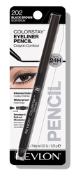 Revlon ColorStay Eyeliner Pencil, Black Brown [202]