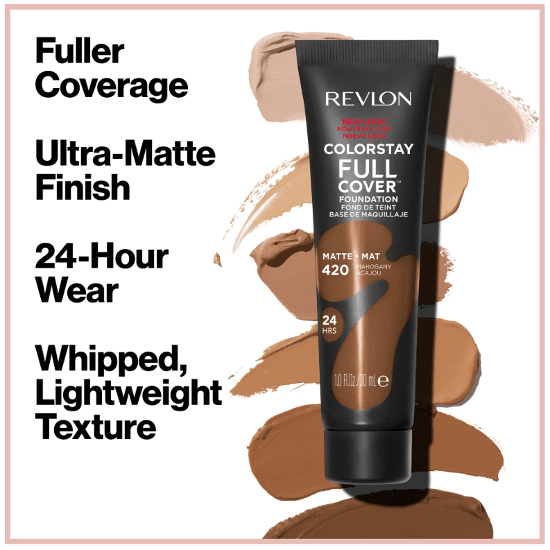 Revlon Colorstay Full Cover Matte Foundation - Sand Beige (210)