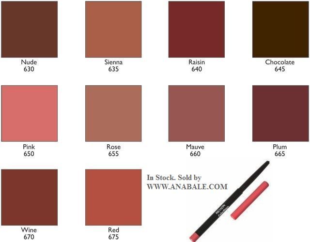 Revlon ColorStay Lipliner with SoftFlex, 645 Chocolate