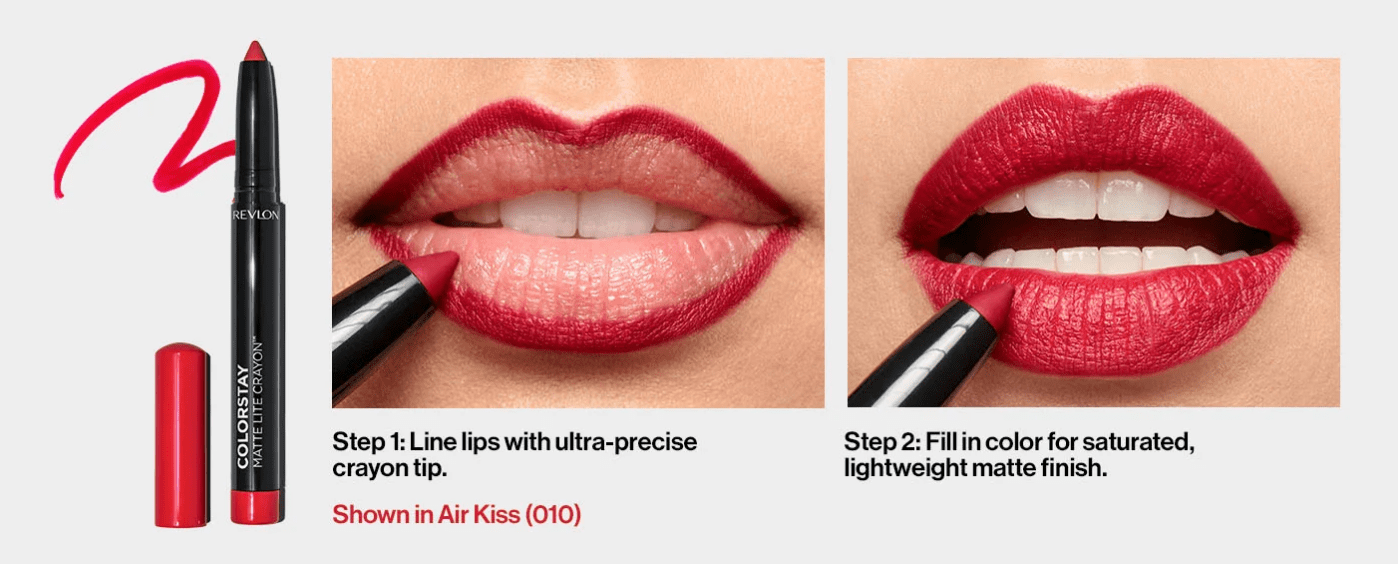 Revlon ColorStay Matte Lite Crayon - Air Kiss 010