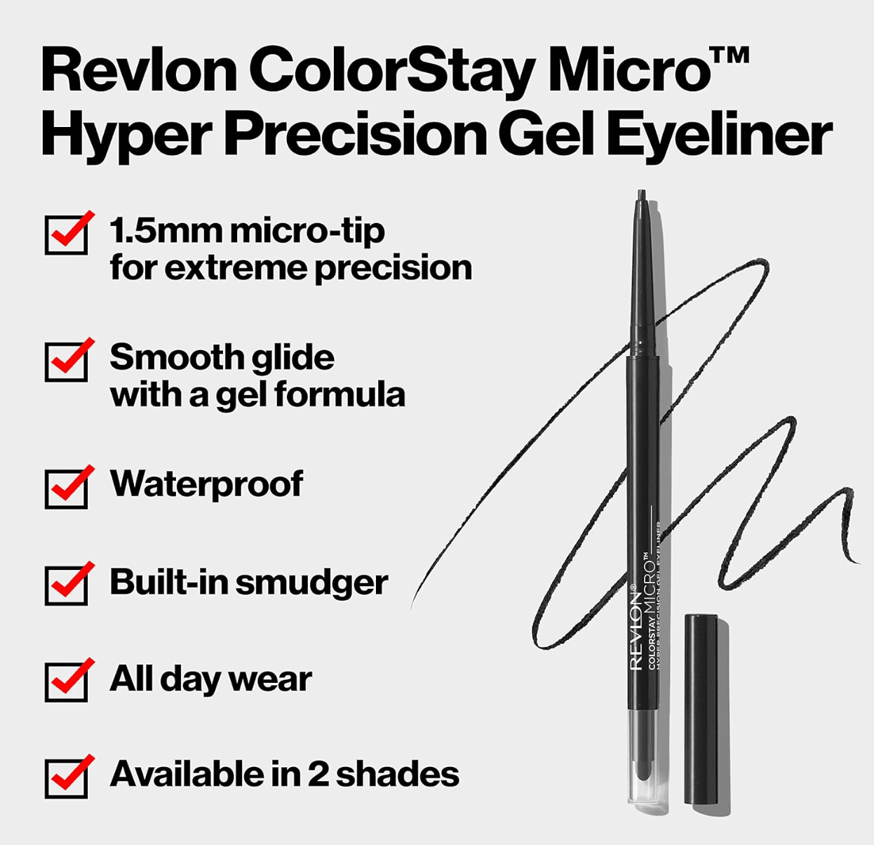 Revlon Colorstay Micro Precision Gel Eyeliner- 217 Navy