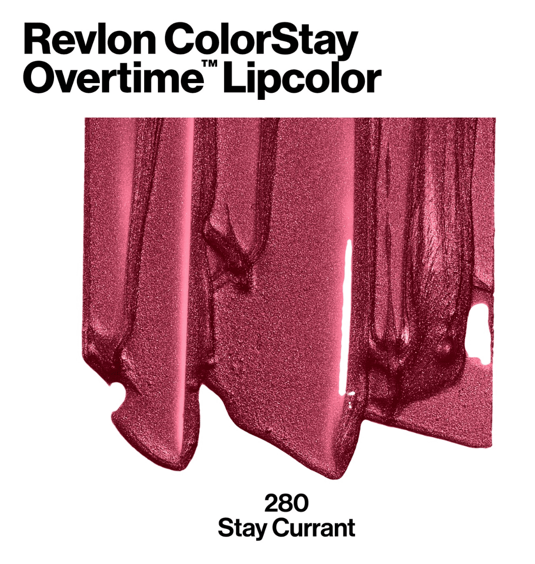 Revlon ColorStay Overtime Lip Color, Stay Currant (280)