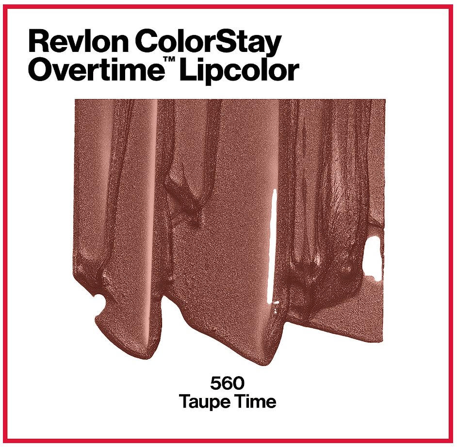 Revlon ColorStay Overtime Lip Color, Taupe time (560)