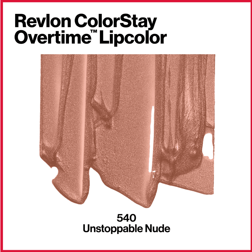 Revlon ColorStay Overtime Lip Color, Unstoppable Nude (540)
