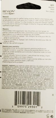 REVLON Customeyes Mascara, Blackest Black 001