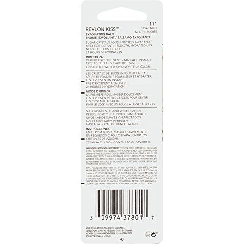 REVLON Kiss Exfoliating Balm, Sugar Mint 111
