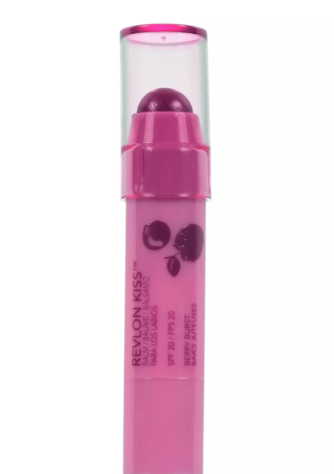 Revlon Kiss Hydration Lip Balm, SPF 20, Berry Bust (035)