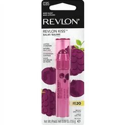 Revlon Kiss Hydration Lip Balm, SPF 20, Berry Bust (035)