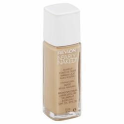 Revlon Nearly Naked Makeup, SPF 20, 220 Natural Tan