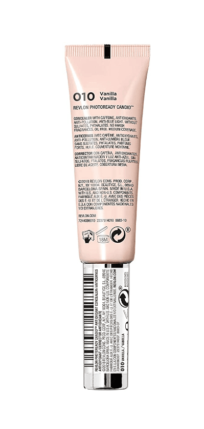 Revlon Photoready Candid Concealer, Antioxidant, Vanilla 010