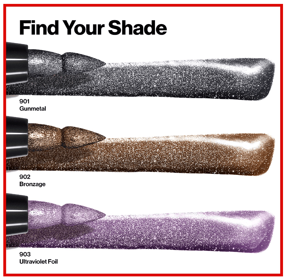 Revlon So Fierce! Chrome Ink Liquid Pen Eyeliner - Gunmetal 901