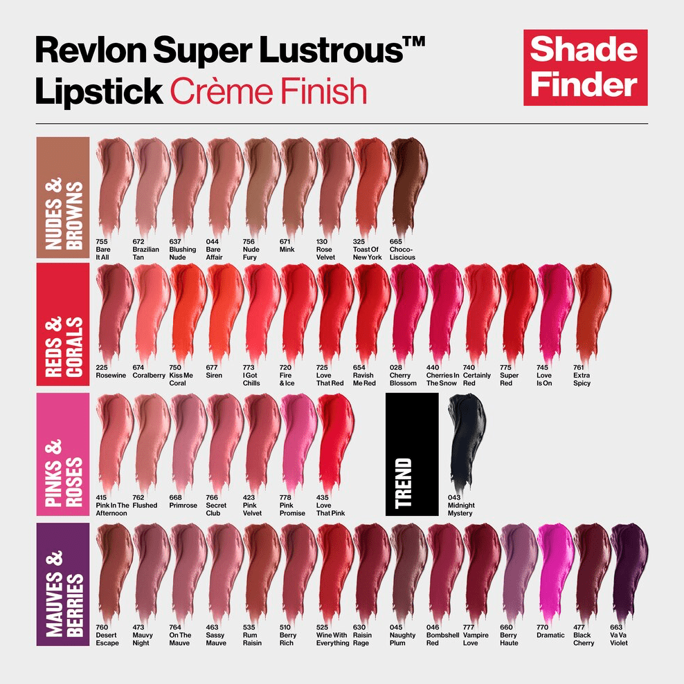REVLON Super Lustrous Creme Lipstick - I Got Chills (773)