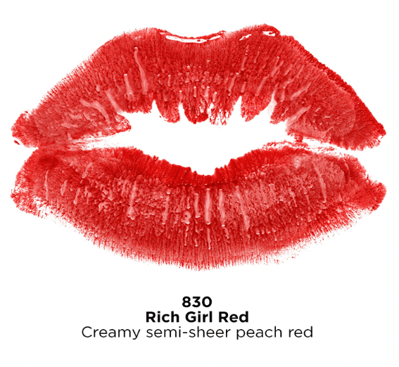 REVLON Super Lustrous Lipstick, Rich Girl Red 830