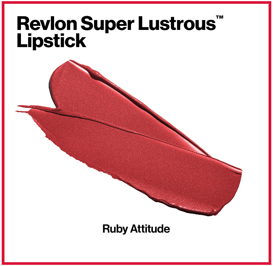 Revlon Super Lustrous Lipstick, Ruby Attitude (782)