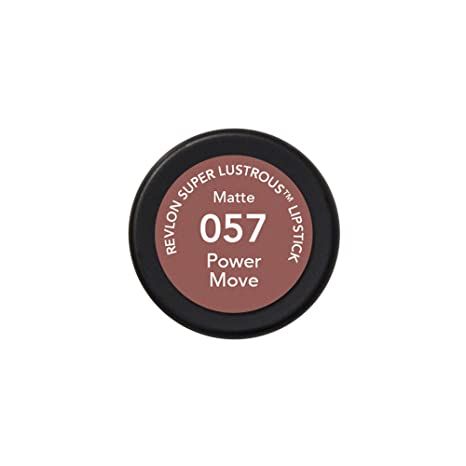 Revlon Super Lustrous Matte Lipstick, Power Move 057