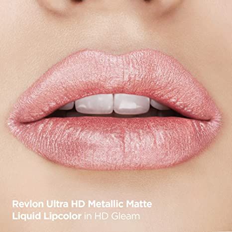 Revlon Ultra HD Matte Metallic Lipcolor HD, Glam 680