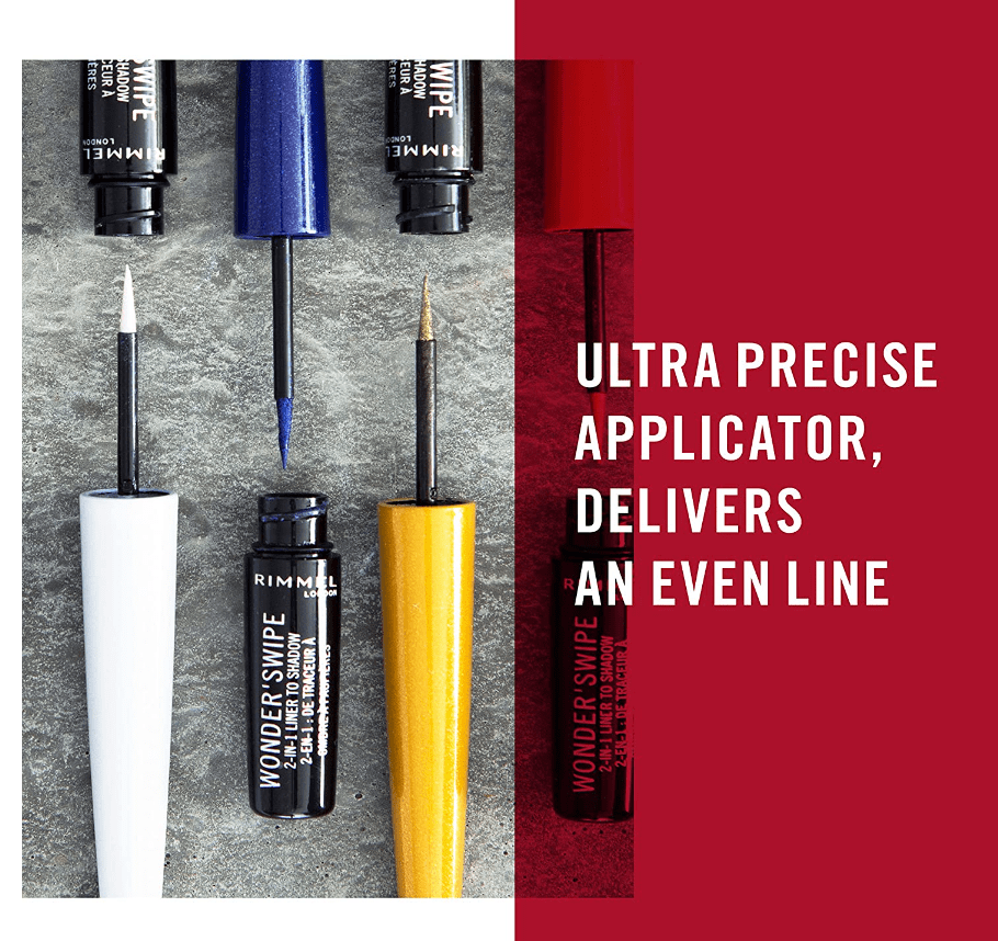 Rimmel London Wonder Swipe 2in1 Liner to Shadow Slay 001